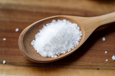 白色的食盐调味品岩盐高清图片