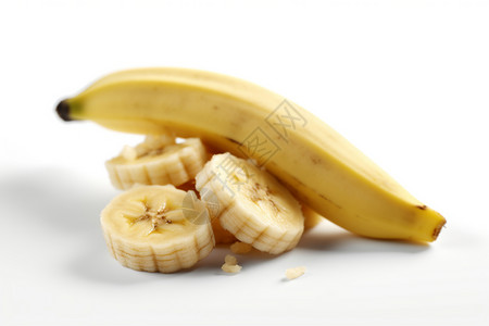 挤压的水果香蕉图片