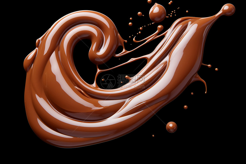 棕色的巧克力图片