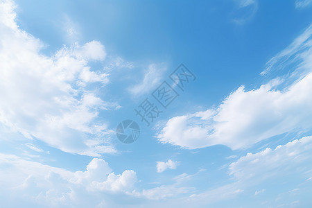 蓝色自然的天空高清图片