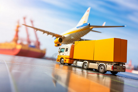 商品出口货物运输业务设计图片