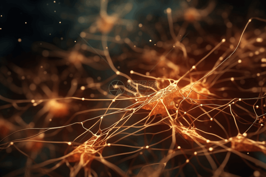 神经细胞的复杂结构图片
