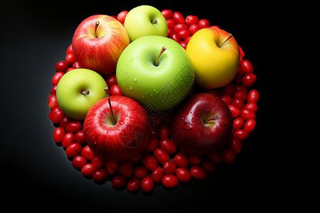 洗好的水果苹果图片