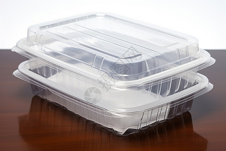 透明塑料盒可用于装水果的盒子背景