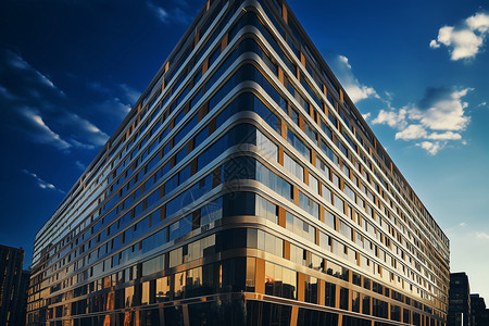 现代都市商务大楼背景图片