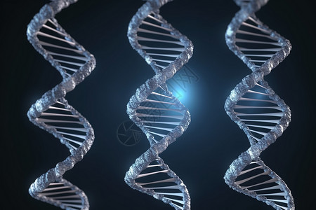 DNA结构背景图片