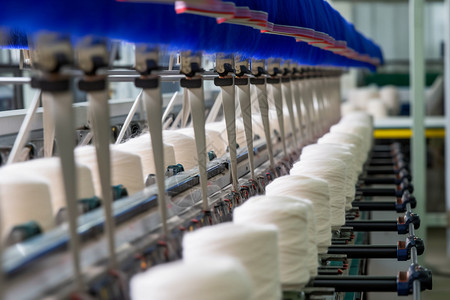 纺织细绳的工厂图片