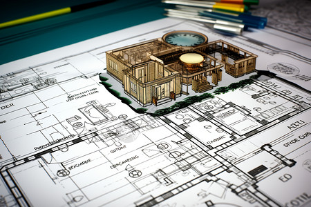 建筑工程设计建筑工程的绘画图设计图片