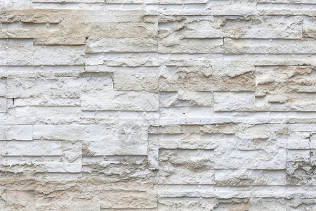 白砖白色的粗糙水泥墙背景