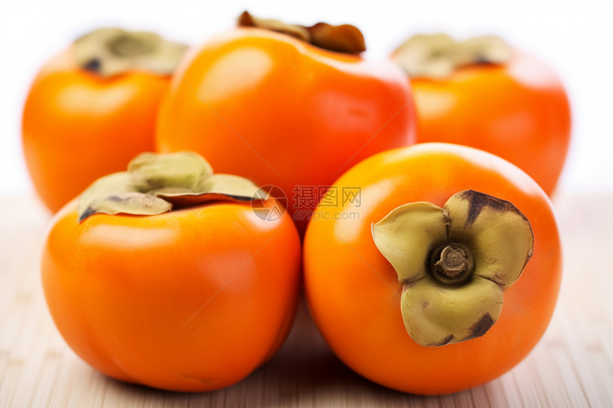 营养丰富的柿子图片