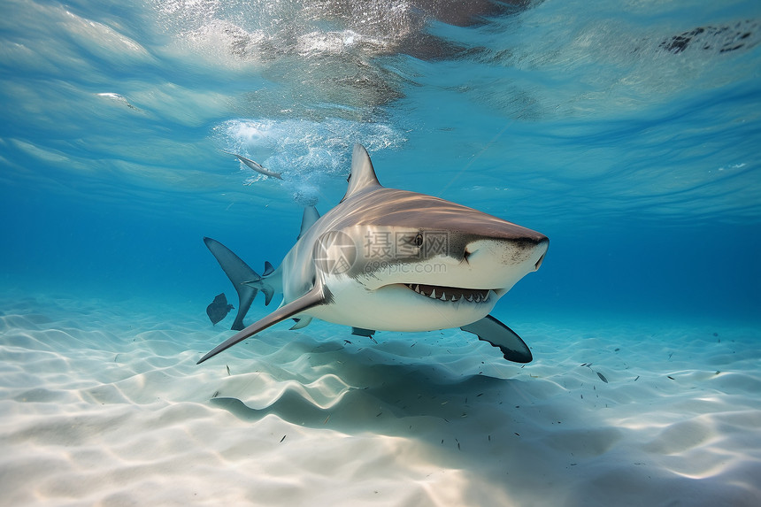美丽的海洋鲨鱼图片