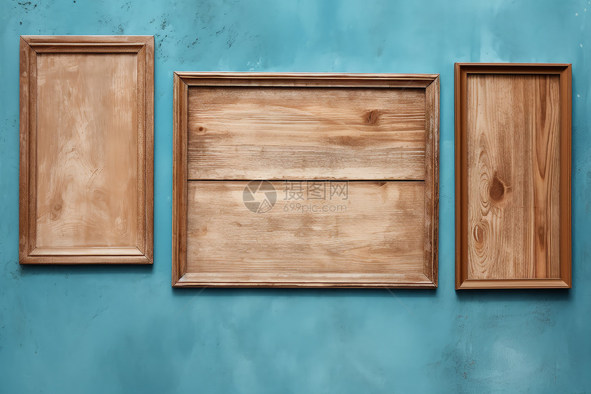 质朴木制的木板图片