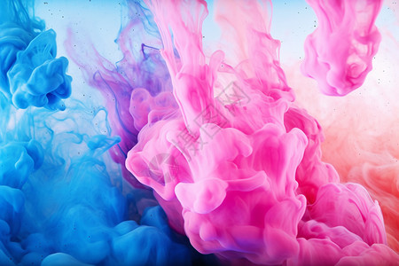 丙烯颜料创意水中水彩颜料设计图片