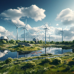 风力发电能源储备图片