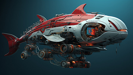 飞鲸机械鲸设计图片