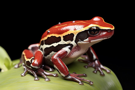 一只毒蛙动物高清图片