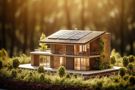 3D现代化住宅建筑模型图片