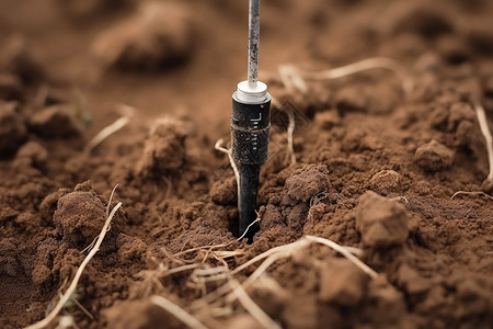 测量土壤养分高清图片