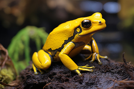 小跳蛙热带地区的两栖动物背景