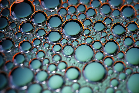 抽象油滴气泡概念背景图片