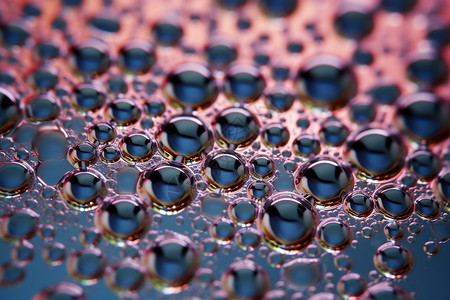抽象油滴气泡创意背景背景图片