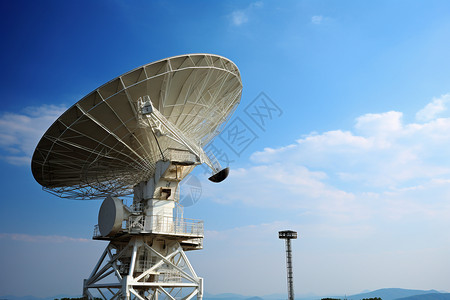 卫星信号接收远程无线通信接收仪器背景