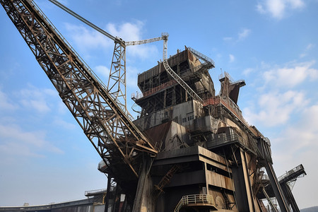 煤矿的建筑图片