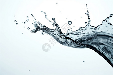 液体水滴简约背景背景图片