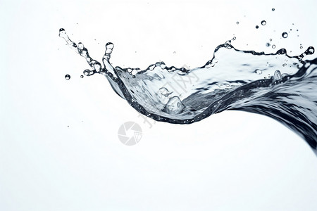 简约水滴流动的水设计图片