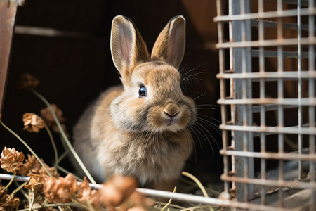 啮齿动物的兔子图片