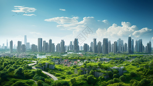 城市建筑景观图片