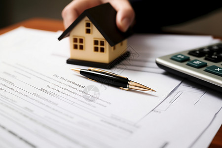买卖交易素材房屋抵押贷款合同背景