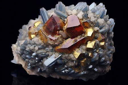 天然的水晶矿物图片