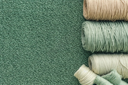 传统纺织线商业亚麻线高清图片