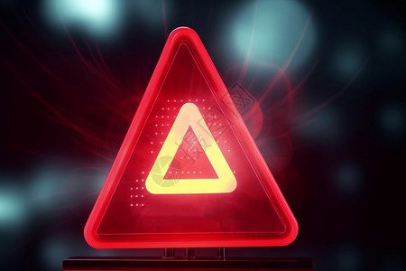 红灯茏预测风险指示设计图片