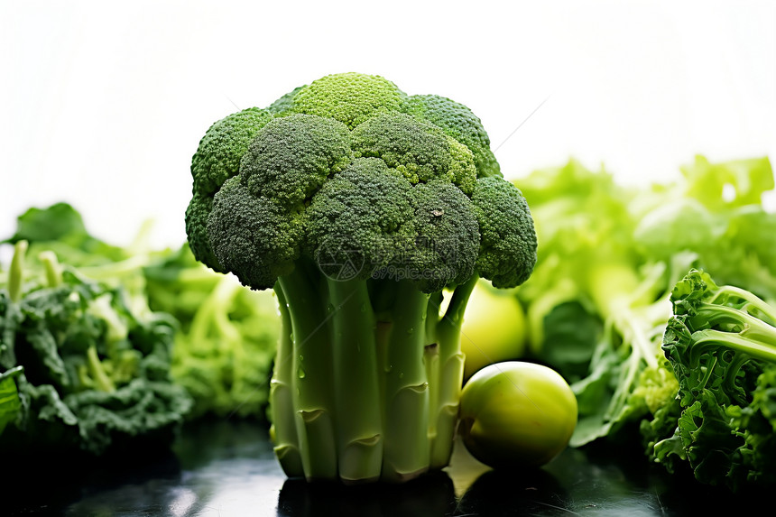 营养充分的蔬菜图片