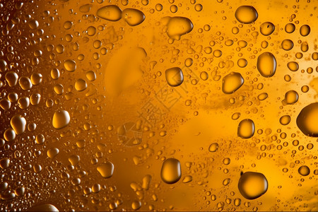 冷冻冒泡的啤酒背景图片