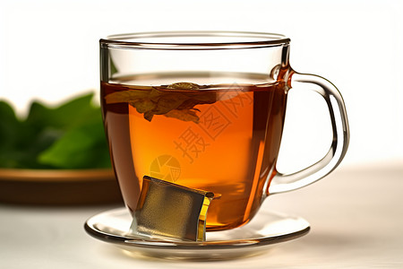 棕色的自然茶水图片