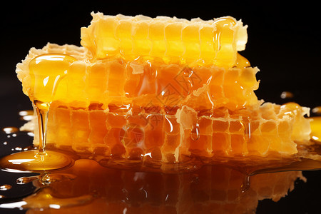 甜蜜营养的蜂蜜图片