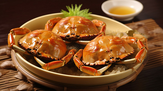 健康美味的螃蟹图片