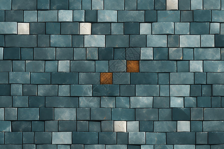 瓷砖地砖青色砖头墙图背景