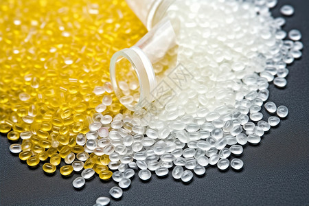 聚丙烯酰胺高密度聚乙烯透明塑料颗粒背景