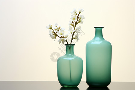 素雅的花瓶背景图片