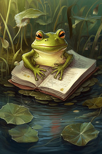 异想天开的青蛙阅读图片