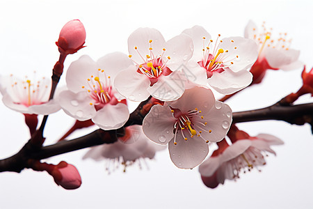 盛开的桃花园艺成长高清图片