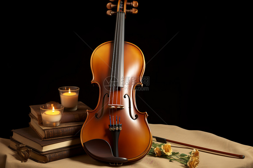 古典的小提琴图片