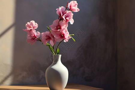 室内的花瓶装饰背景图片
