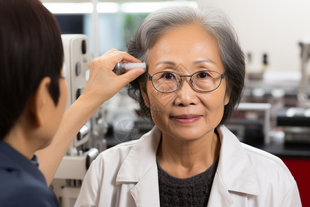 眼视光学专业眼部护理背景