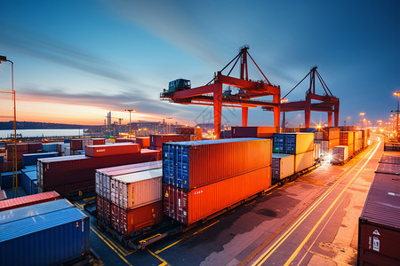 商品兑换港口码头贸易背景