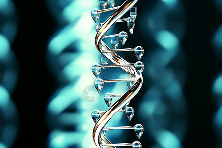 生物学DNA螺旋形细胞概念图图片